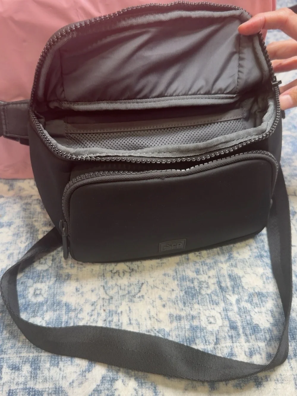 Freshly Picked Black Baby Belt Bag